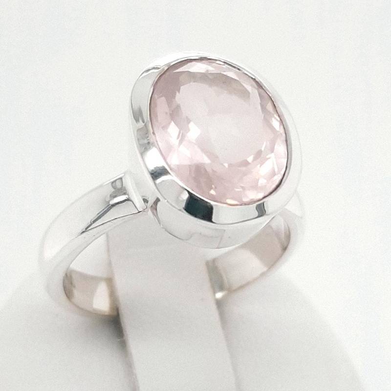 Rosenquarz Sterling Silber Ring 54 Rosenquarz Sterling Silber Ring 54 von AureliaEdelsteine1