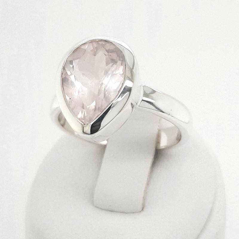 Rosenquarz Sterling Silber Ring 56, 5 Rosenquarz Sterling Silber Ring 56, 5 von AureliaEdelsteine1