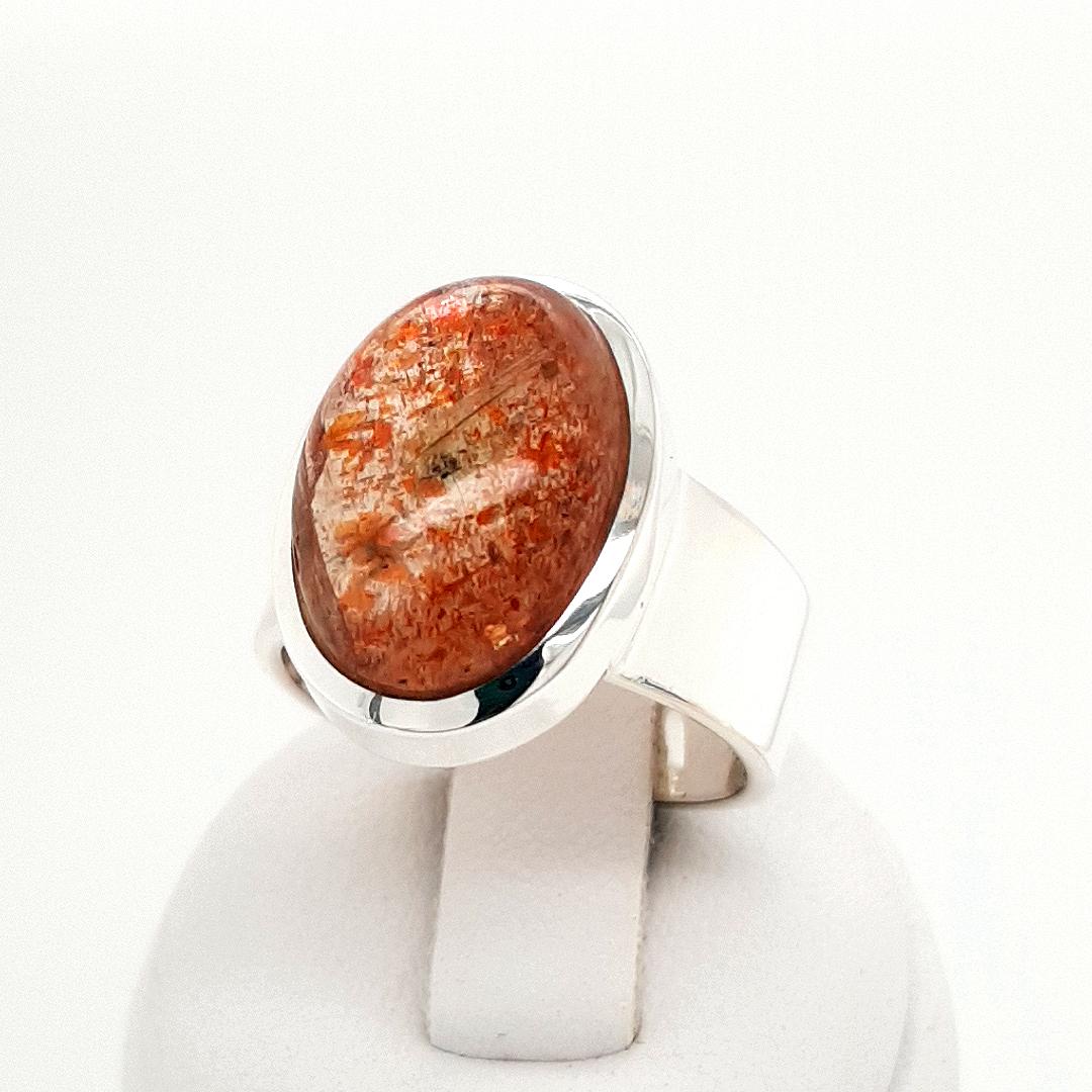 Sonnenstein Sterling Silber Ring 53, 5 Sonnenstein Sterling Silber Ring 53, 5 von AureliaEdelsteine1