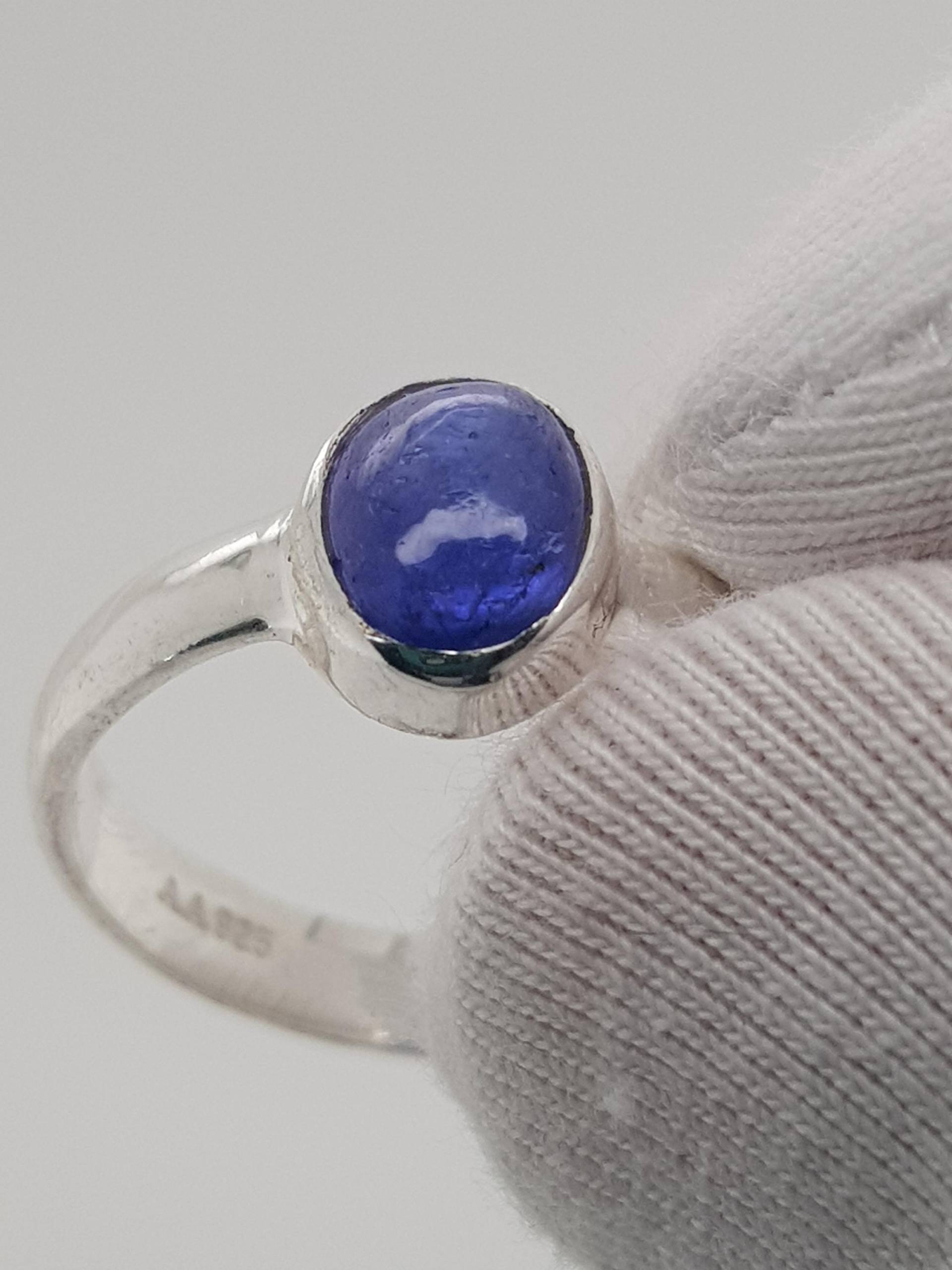 Tansanit Sterling Silber Ring 56 Tansanit Sterling Silber Ring 56 von AureliaEdelsteine1
