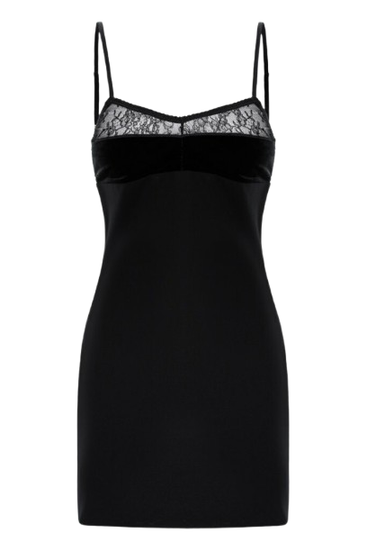 Aureliana | Kate Lace And Wool Mini Dress | Women's Black Mini dresses Aureliana | Kate Lace And Wool Mini Dress | Women's Black Mini dresses von Aureliana