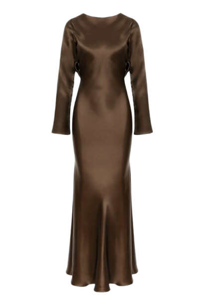 Aureliana | Lavinia Satin Open-Back Dress | Women's Maxi dresses Aureliana | Lavinia Satin Open-Back Dress | Women's Maxi dresses von Aureliana