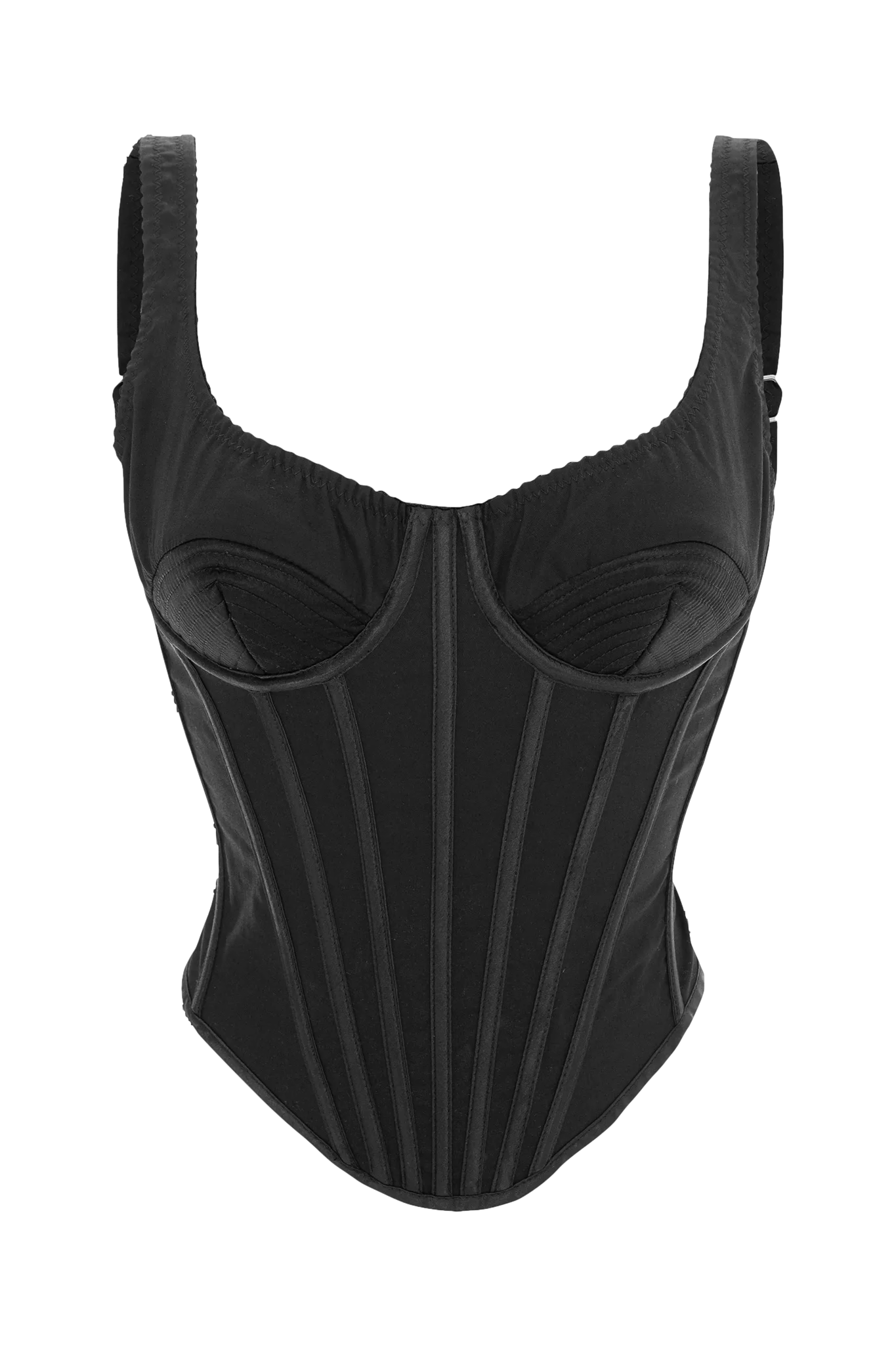 Mina Cotton Silk Bustier von Aureliana