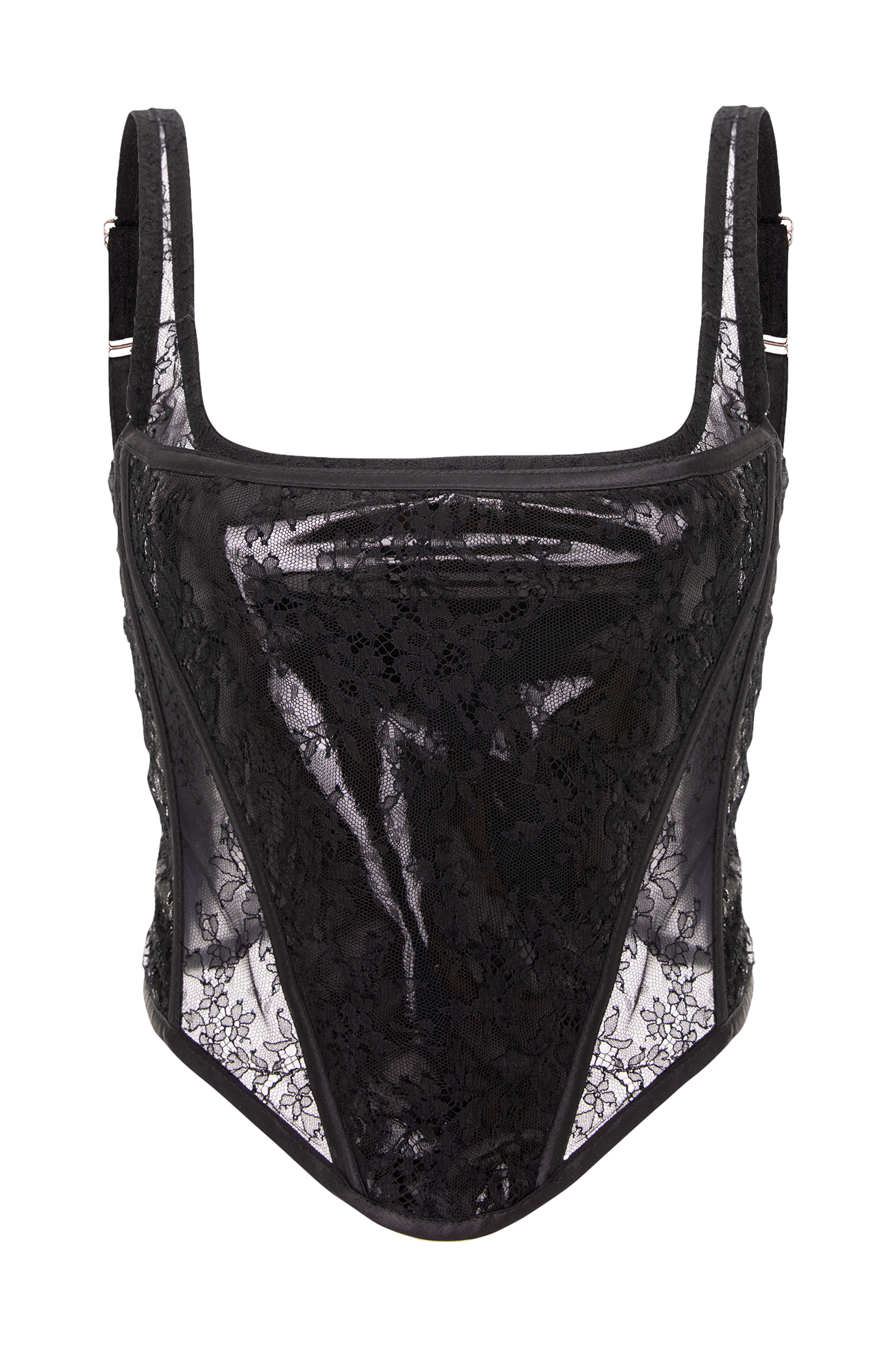 Aureliana | Victoria Vinylin Lace | Women's Black Bustier tops Aureliana | Victoria Vinylin Lace | Women's Black Bustier tops von Aureliana