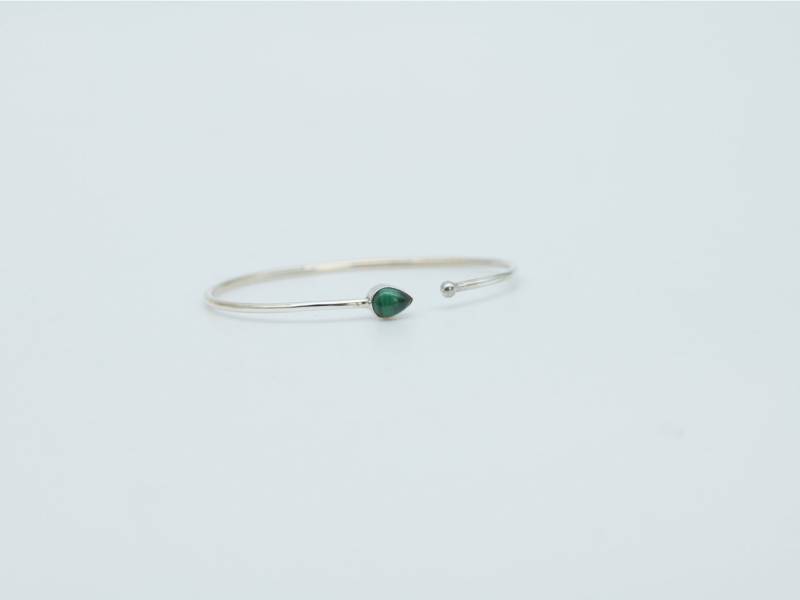 Aurelie Armreif Stapelarmreif mit Edelstein, 925 Sterlingsilber (1-tlg) von Aurelie