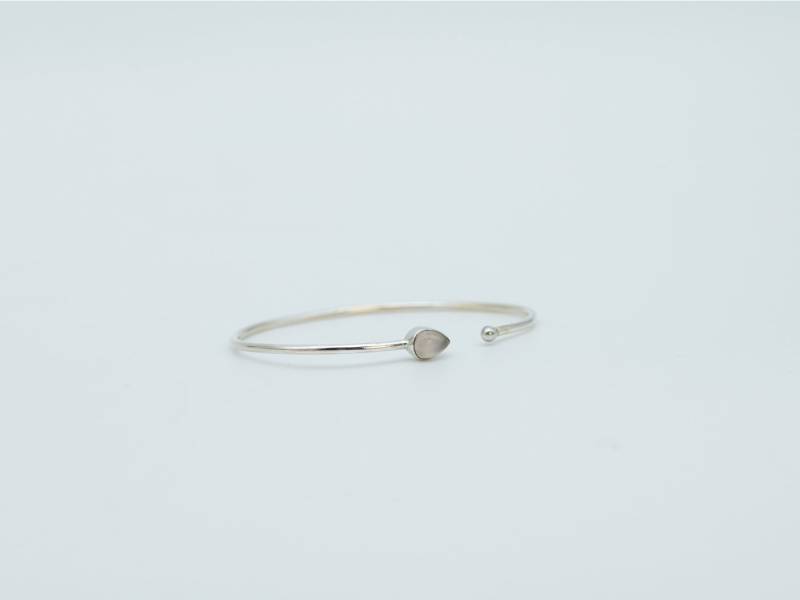 Aurelie Armreif Stapelarmreif mit Edelstein, 925 Sterlingsilber (1-tlg) von Aurelie