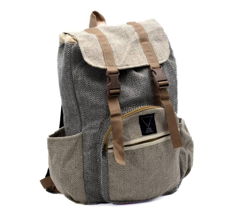 Aurelie Cityrucksack Veganer Hanf Rucksack Milo, Rucksack für Herren und Damen von Aurelie