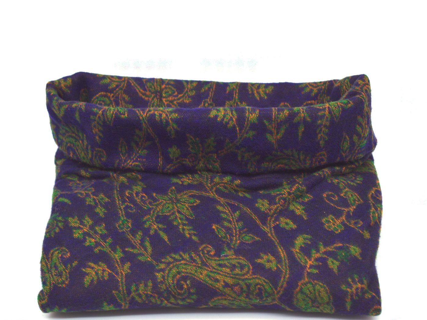 Aurelie Poncho Eleganter Paisley Poncho, für Damen und Herren, mit Stehkragen von Aurelie