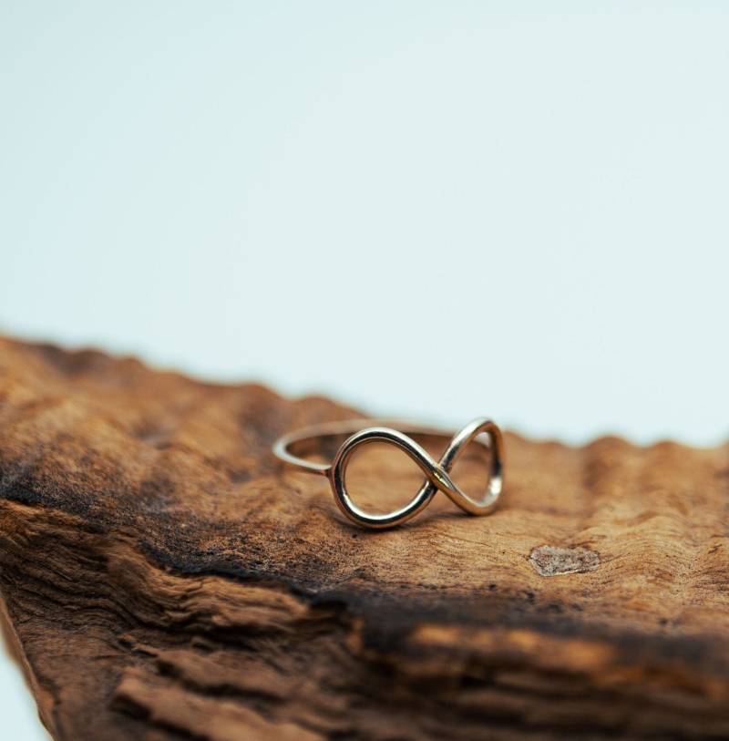Silberring Mit Unendlichkeitszeichen von AurelieHandicrafts