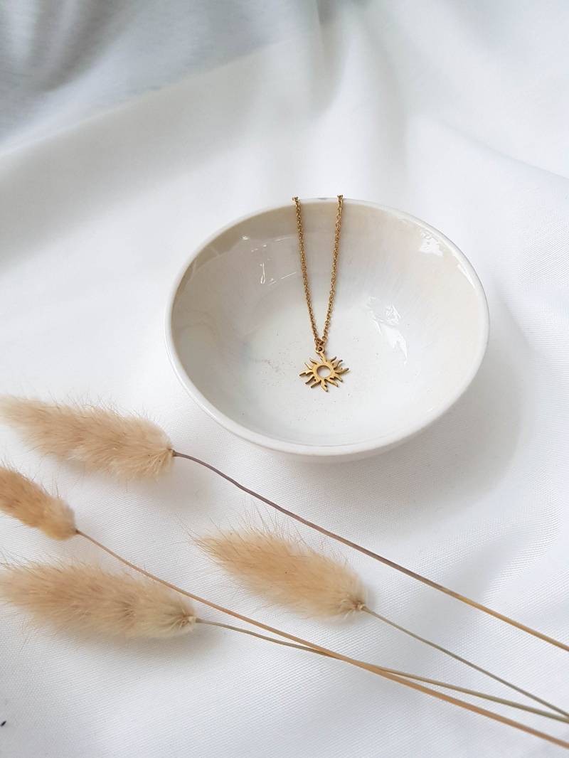 Malea/Sun-Kette Aus Vergoldetem Edelstahl von AurelieOfficial