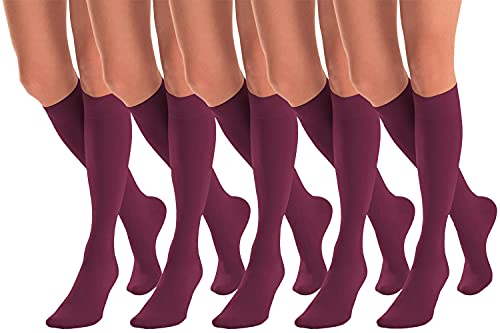 Aurellie Damen-Microfaser-Kniestrümpfe blickdicht 60 den Mehrfachverpackungen von Aurellie