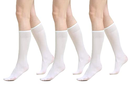 Aurellie Damen-Microfaser-Kniestrümpfe blickdicht 60 den Mehrfachverpackungen von Aurellie