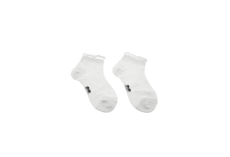 Aurellie Socken Kinder-Socken in Weiß mit Jacquard-Muster - stilvoll & bequem - 20DEN (3-Paar) von Aurellie