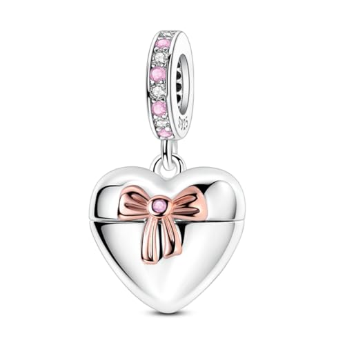 Aurevella 925 Sterling Silber-Anhänger, Katze Kreuz-Anhänger, Passend zu Armbändern und Halsketten im Europäischen und Amerikanischen Stil, Geschenk für Damen von Aurevella