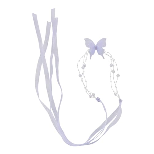 Aurgiarme Stilvoller Schmetterling Anhänger Halskette Schmuck Schöne Perlen Clavikulärkette Mit Schmetterling Für Mode Individuen von Aurgiarme