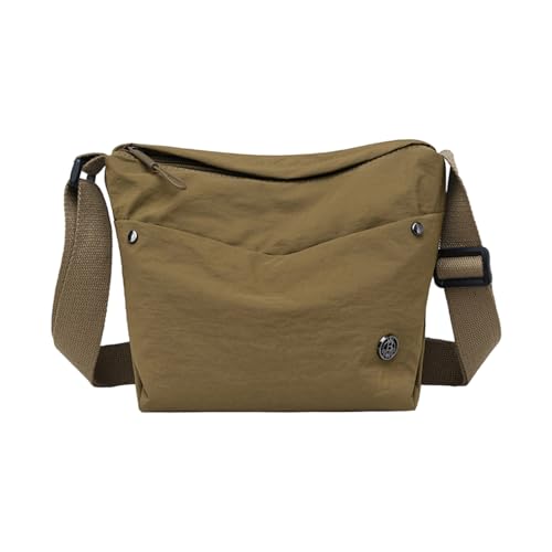 Frauen Umhängetasche Feste Farbe Eimerbeutel Koreanische Stile Messenger Mit Trendigen Crossbody Für Urlaub Frauen Eimer Schulter Solid Color Crossbody Stylish Pendeln von Aurgiarme