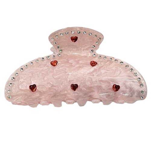 Haarklammer mit Herzmotiv, schöne starke Prinzessinnen-Haarnadel, Kristall Haarklammer mit Herzmotiv, schöne starke Prinzessinnen-Haarnadel, Kristall von Aurgiarme