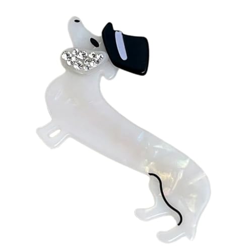 Hundehaar-Accessoire mit einzigartigem Punktemuster, sicherer elastischer Clip, modisches Accessoire für Frauen, einfach zu verwenden von Aurgiarme