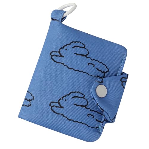 Mode Studenten Kreative Geldbörse Kartenhalter Mädchen Portmonee Tragbare Kleine Aufbewahrungstasche Reisezubehör, B von Aurgiarme