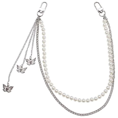Perle Für Die Schmetterlingsseite Kette Auf Jeanshose Handtasche Für E Girl Boy Layered Body Chain Hosen Street Kleidung Accesso Pant Mit Reiz Goth Männer Kinder Frauen Mädchen Mädchen von Aurgiarme