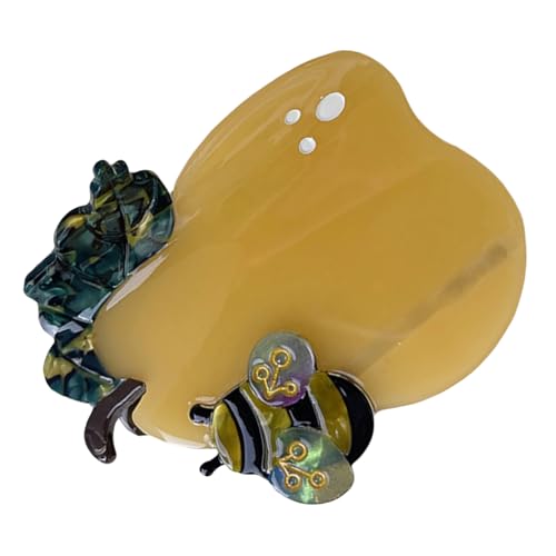 Stilvolle Acetat-Haarspange, einzigartiges Haar-Accessoire, Haarteile für Frauen, die Spaß und einzigartige Stile suchen von Aurgiarme