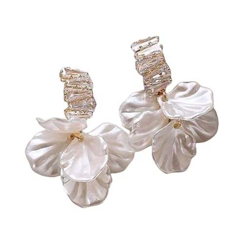 Tragbare Schale Dangle Ohrringe Mit Süßem Bowknot Und Robustem Zirkonia Tragbarem Zubehör Für Pendeln Oder Parteien von Aurgiarme