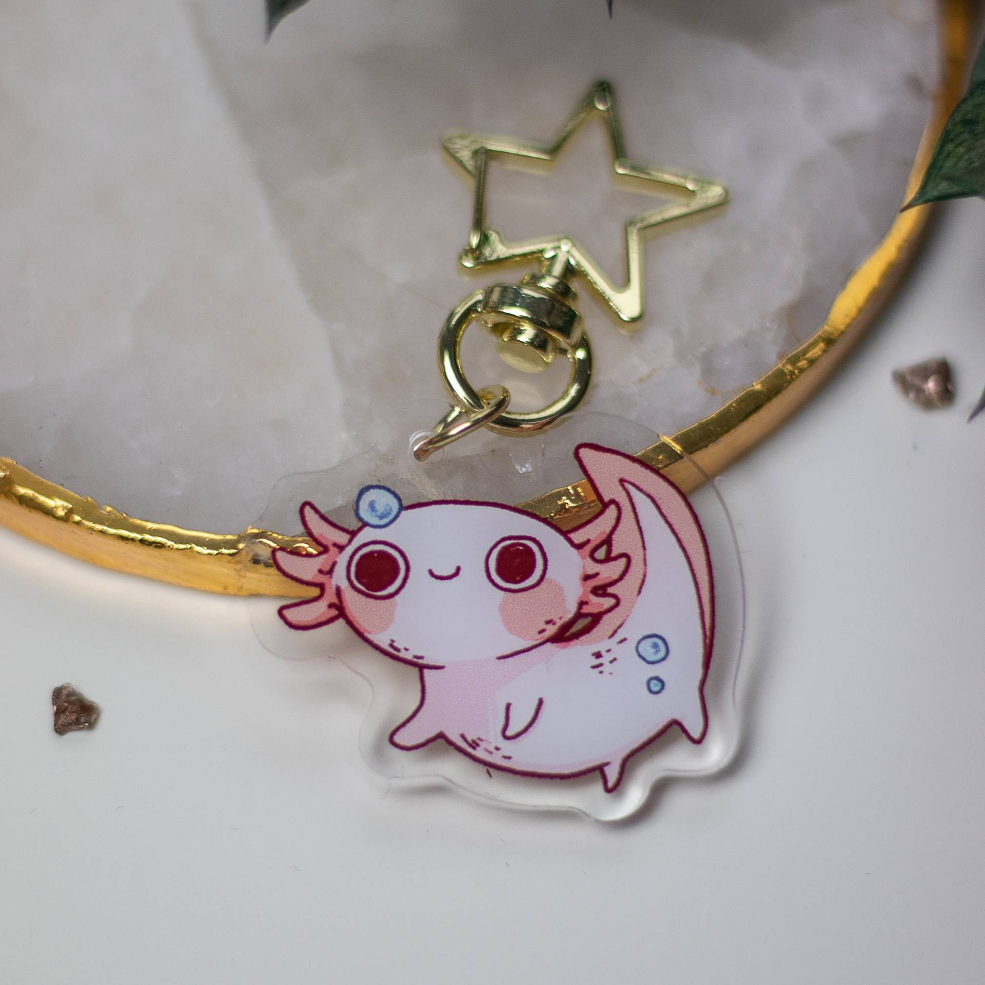 Axolotl | Acrylic Charm Transparent Double Sided Keychain Birthday Gift Christmas Present Axolotl | Acrylic Charm Transparent Double Sided Keychain Birthday Gift Christmas Present von AurigaeArt