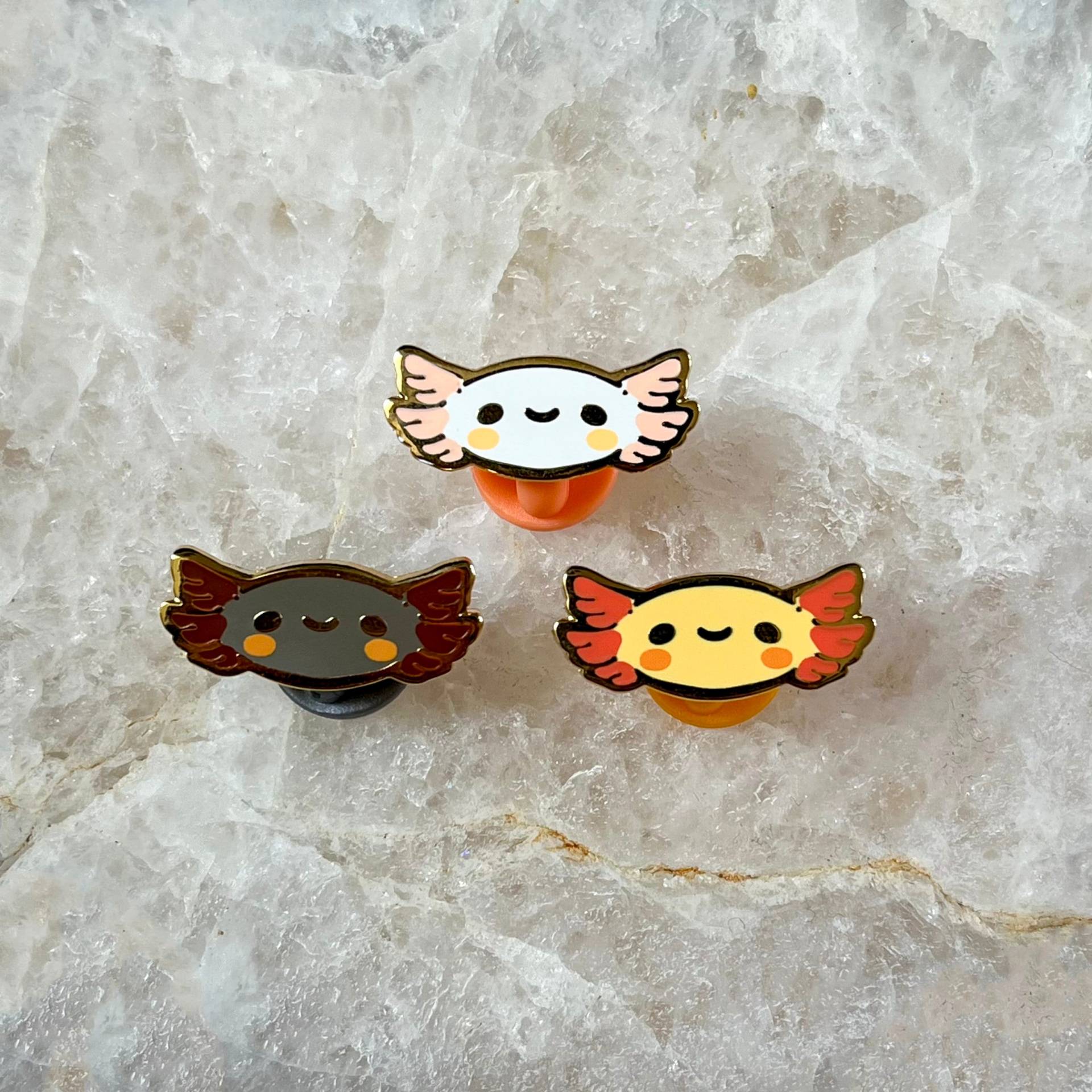 Mini Pins Axolotl | Hard Enamel Pin Lapel Pin Collector Aesthetic Birthday Gift Christmas Present Mini Pins Axolotl | Hard Enamel Pin Lapel Pin Collector Aesthetic Birthday Gift Christmas Present von AurigaeArt