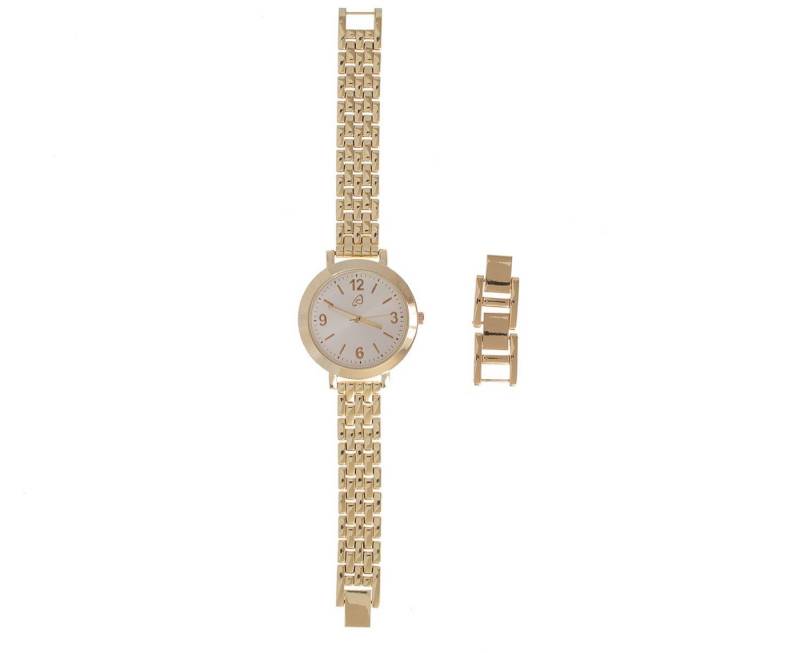 Auriol Mechanische Uhr Auriol Damen Armbanduhr Analog Quarz mit Armband von Auriol
