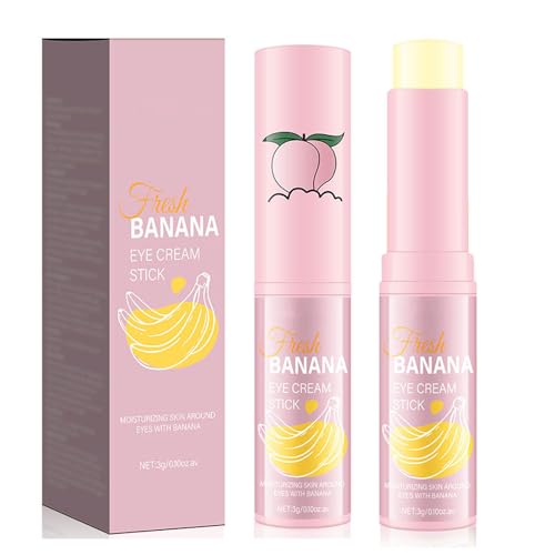 Banana Eye Cream, Anti Aging Eye Cream For Dark Circles And Puffy Eyes, Feuchtigkeitspflege FüR Trockene Haut Um Die Augen - Geeignet FüR Frauen Und MäNner (2) von Auriskin