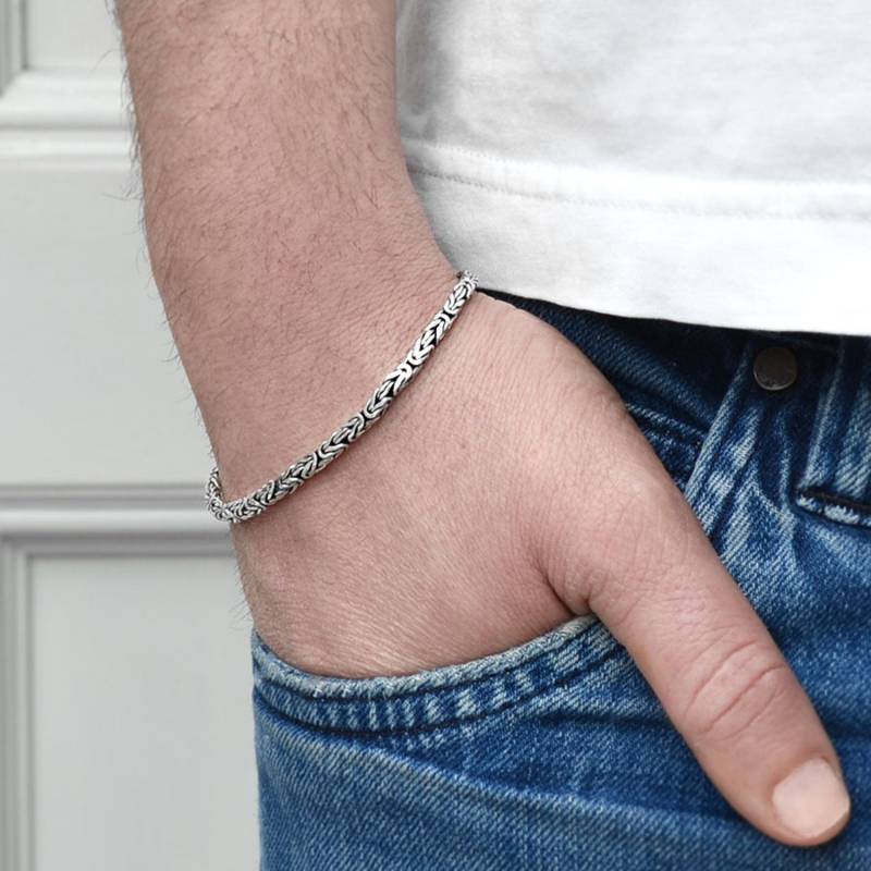 Armband Aus Bali Unisex Schmuck Versandkostenfrei | Borobudur Kette Silber Für Herren Armband Aus Bali Unisex Schmuck Versandkostenfrei | Borobudur Kette Silber Für Herren von Aurolius