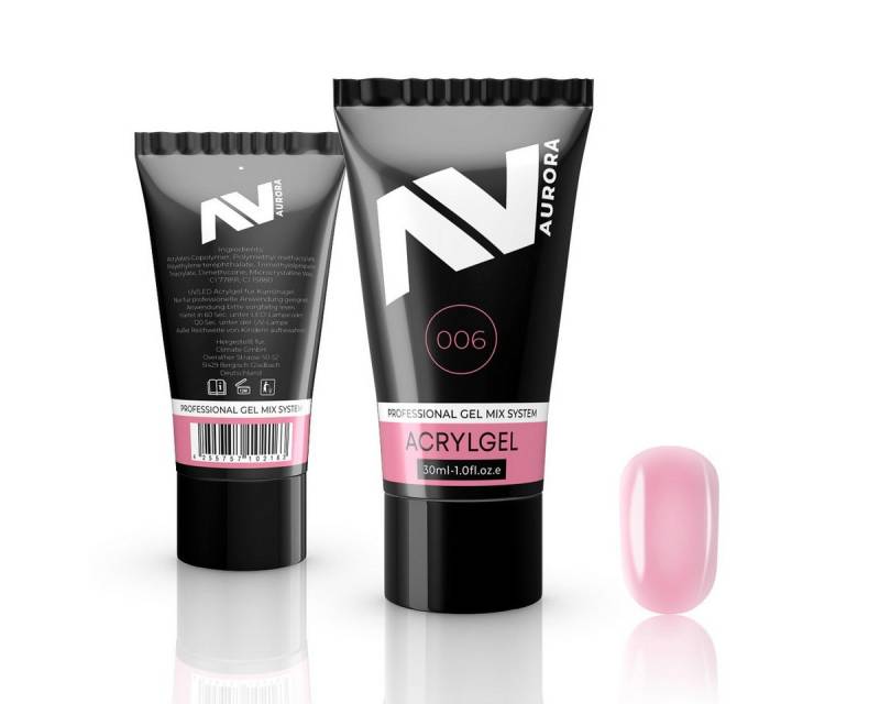 Aurora Gel-Nagellack AURORA Acrylgel Pink Magnolia 006 30ml, 1-tlg. Aurora Gel-Nagellack AURORA Acrylgel Pink Magnolia 006 30ml, 1-tlg. von Aurora