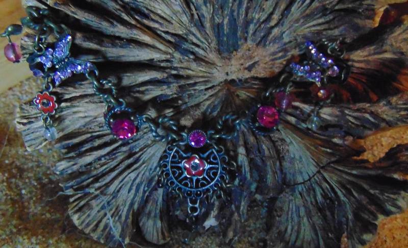 Vintage Bib Halskette von AurorasGemstones