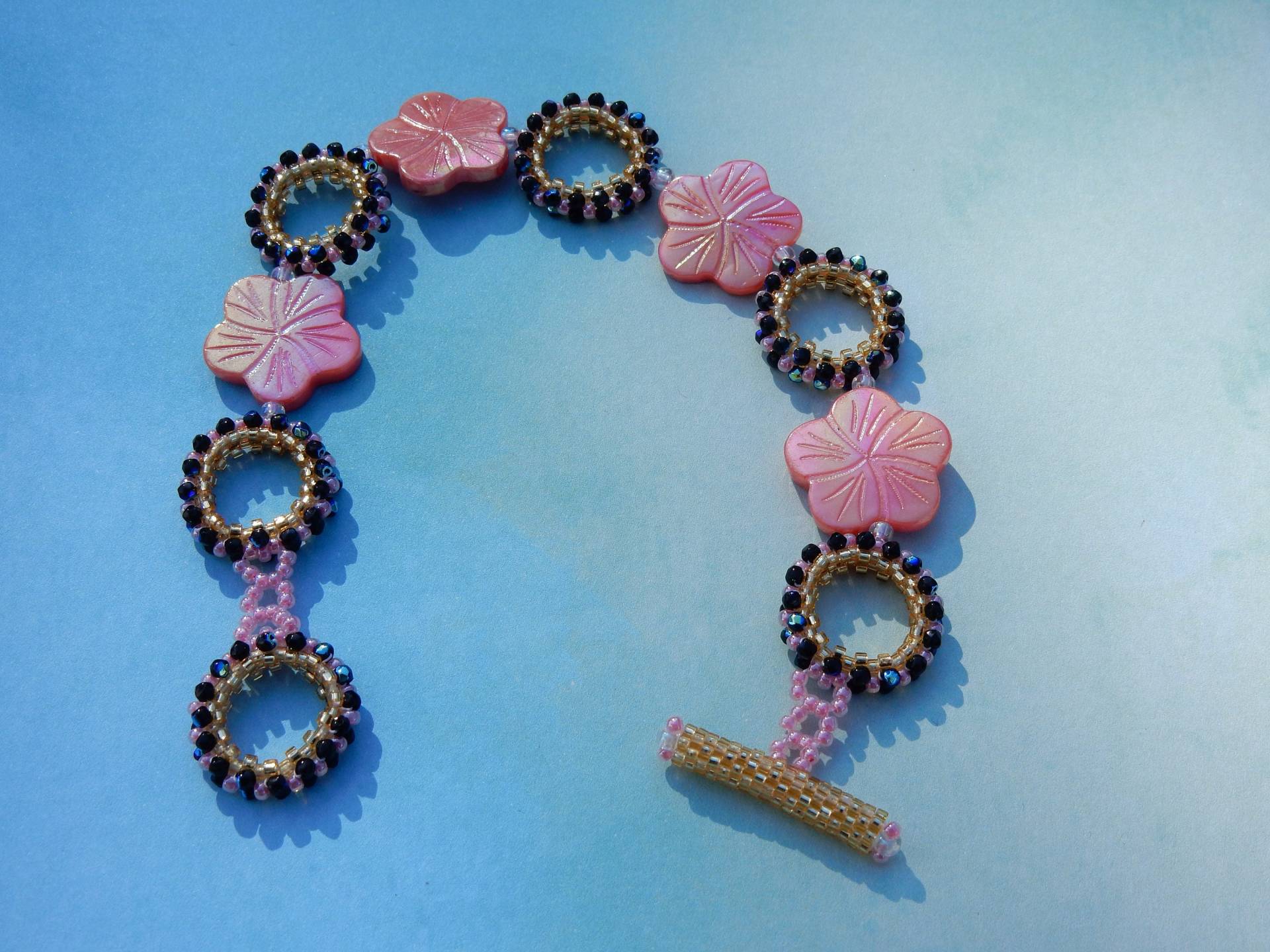 Armband Mutter Der Perle Und Perlenarbeit von AurosCrafts