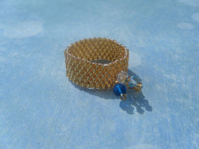 Kristall Bouquet Ring von AurosCrafts