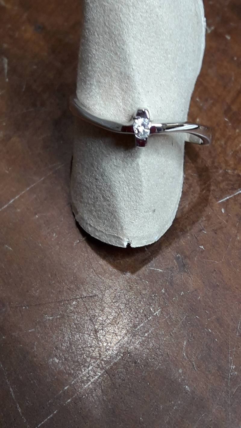 18 K Goldring Solitärring Verlobungsring von AurumGioielli