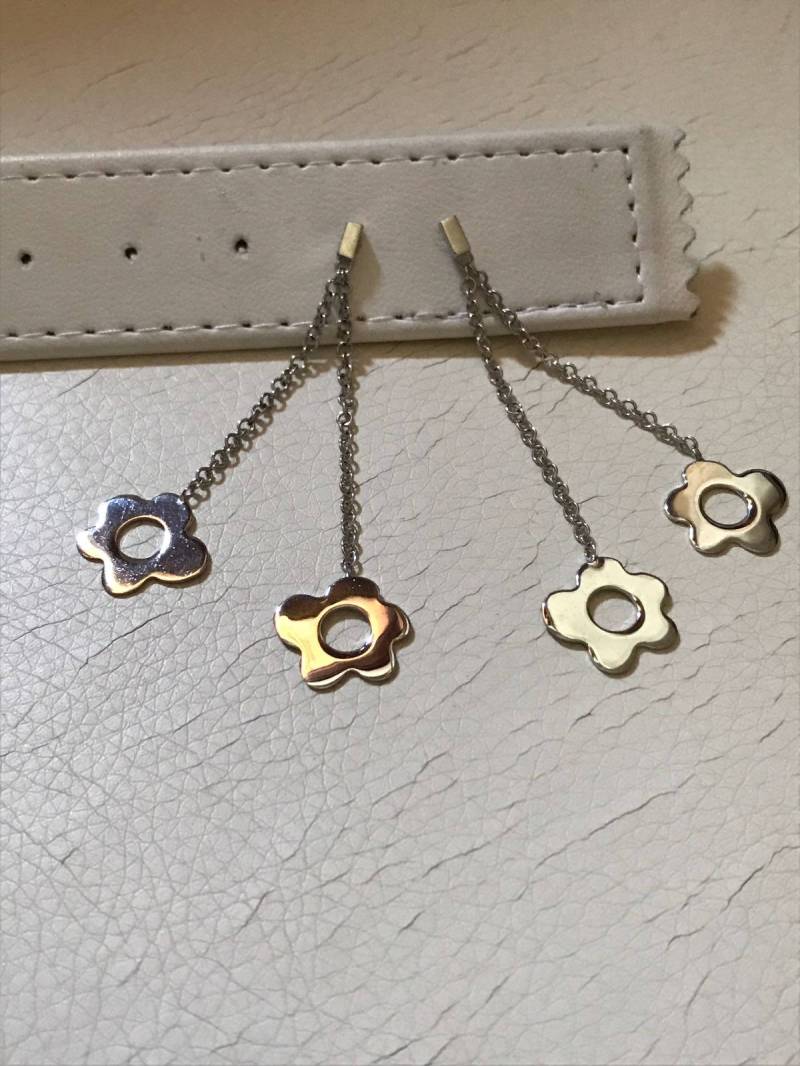 Tropfenohrringe Aus 18 Karat Weißgold von AurumGioielli