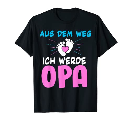 Herren Aus Dem Weg Ich Werde Opa Baby Ankundigung T-Shirt Herren Aus Dem Weg Ich Werde Opa Baby Ankundigung T-Shirt von Aus Dem Weg Ich Werde Opa Baby Ankundigung