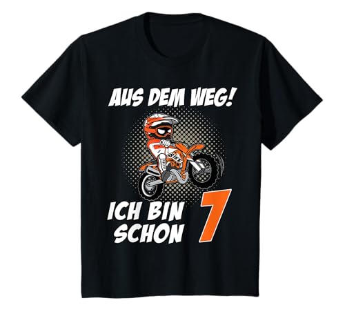 Kinder Aus dem Weg Ich bin schon 7 Jahre Motorrad Legende T-Shirt Kinder Aus dem Weg Ich bin schon 7 Jahre Motorrad Legende T-Shirt von Aus dem Weg Jahre Motorrad Legende
