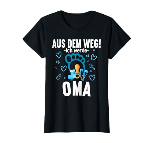 Aus dem Weg ich werde Oma von einem Jungen Lustiges Omas T-Shirt Aus dem Weg ich werde Oma von einem Jungen Lustiges Omas T-Shirt von Aus dem Weg ich werde Oma von einem Jungen