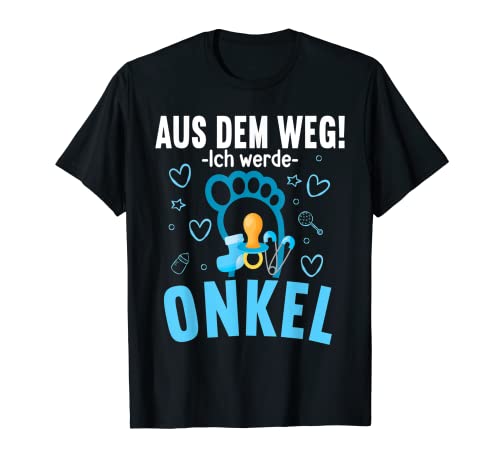 Herren Aus dem Weg ich werde Onkel von einem Jungen Lustiges Onkel T-Shirt von Aus dem Weg ich werde Onkel von einem Jungen