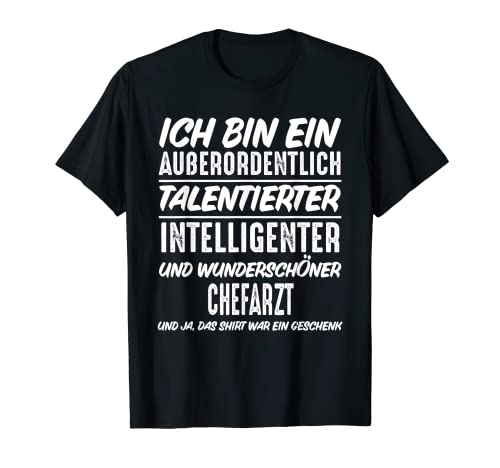 Herren Chefarzt Ich Bin Chefarzt T-Shirt Herren Chefarzt Ich Bin Chefarzt T-Shirt von Ausbildung Handwerker Sprüche und Designs