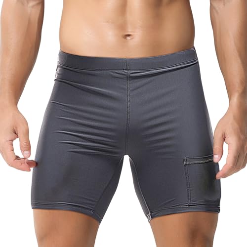 Ausing Herren Badehose Schwimmhose Bermuda-Badehose Wassersport Herren Badeanzug Jammer Swimming Competition XL von Ausing