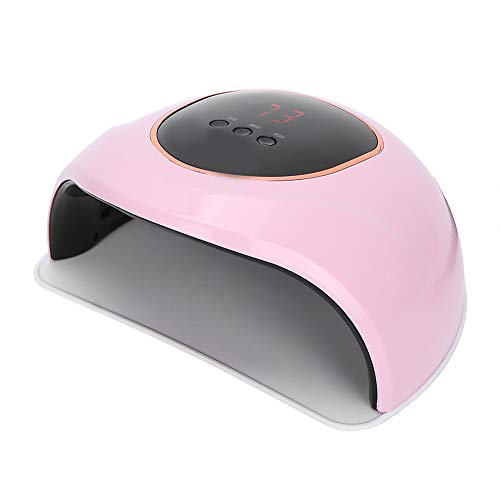 72 W UV-LED-Nagellampe, Schneller Aushärtender Gel-Nagellack-Trockner mit USB-Anschluss, Tragbare Professionelle Maniküre-Licht-UV-Lampen für Gelnägel, Heimgebrauch Im (PINK) von Ausla