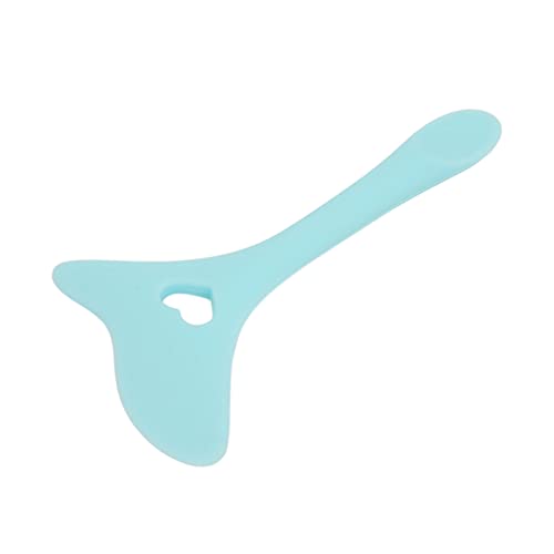 Eyeliner-Schablonen-Zeichenhilfe-Werkzeug, Silikon-Eyeliner-Flügel-Hilfe-Werkzeug Wiederverwendbare Eyeliner-Schablonen-Hilfs-Werkzeug (Blau) von Ausla