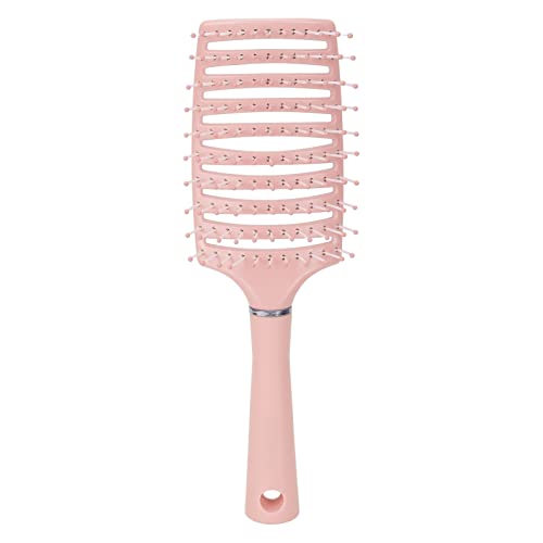 Große Belüftete Haarbürste, Entwirrende Haarbürste Professionelle Männer Frauen Entlüftete Paddel Haarbürste Styling -Werkzeug für Dickes Gerade Haare 9,8 X 3in (PINK) von Ausla