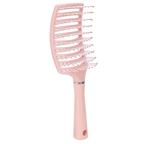 Große Belüftete Haarbürste, Entwirrende Haarbürste Professionelle Männer Frauen Entlüftete Paddel Haarbürste Styling -Werkzeug für Dickes Gerade Haare 9,8 X 3in (PINK) von Ausla