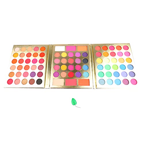 Vibrant Eyes 86-Farben-Matt- und Glitzer-Lidschatten-Palette mit Langanhaltenden, Hochpigmentierten Farbtönen für Make-up von Ausla