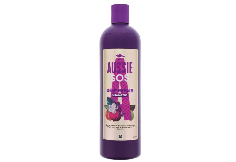 Aussie Haarshampoo Aussie SOS Deep Repair Shampoo Für Geschädigtes & Trockenes Haar 490ml von Aussie