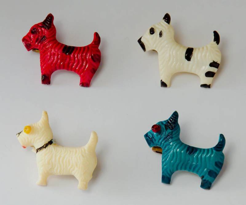 Scottish Terrier Miniatur 1920Er Jahre Anstecker Scottish Terrier Miniatur 1920Er Jahre Anstecker von AussieMagic